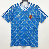 1988 DFV East Germany Away Retro Soccer Jersey