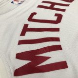 22/23 Cleveland Cavaliers MITCHELL #45 White Top Quality Hot Pressing NBA Jersey