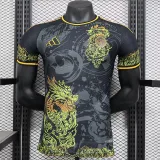 24/25 RMA Black Golden Dragon Head  Player Version Soccer Jersey