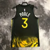 22/23 WARRIORS POOLE #3 Black City Edition Top Quality Hot Pressing NBA Jersey