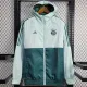 24/25 Bayern Green Hooded Windbreaker
