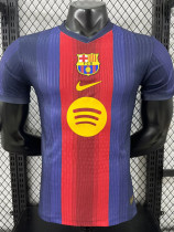 25 /26 BAR Blue and Red Special Edition Player Version Soccer Jersey