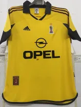 1999/2000 ACM Away Yellow Retro Soccer Jersey