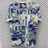 2024 Japan  Fashion Royal Blue  Edition Fans Soccer Jersey