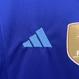 24/25  Argentina Away Kids Soccer Jersey
