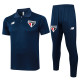 24/25 Sao Paulo Dark Blue Polo Collar Pants Set(C1117)