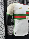 24/25 Algeria White Green Player Version Soccer Jersey