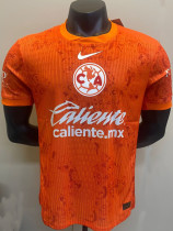 24/25 Club America Orange Goalkeeper Player Version Soccer Jersey