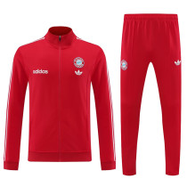 24/25  Bayern Red Jacket Tracksuit