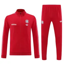 24/25  Bayern Red Jacket Tracksuit