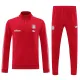 24/25  Bayern Red Jacket Tracksuit