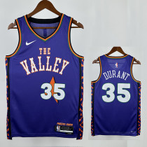 24/25 SUNS DUR ANT #35 Blue City Edition Top Quality Hot Pressing Retro NBA Jersey