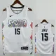 24/25 Nuggets JOKIC' #15 White City Edition Top Quality Hot Pressing NBA Jersey