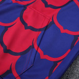 25/26  BAR Blue Red Team Logo Hooded  Tracksuit