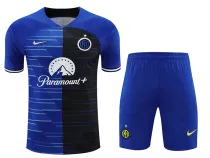 24/25 INT blue-black Training Short Suit