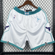 Hornets White  Top Quality NBA Pants