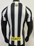 24/25 Santos FC Away Player Version Soccer Jersey(Print All Sponsor)(新全广告、背上NVA~SRTE)