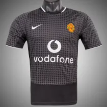 2003/2005 Man Utd Black Retro Soccer Jersey