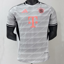 25/26 Bayern White Special Edition Player Version Soccer Jersey
