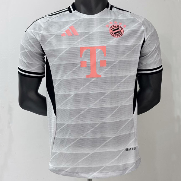 25/26 Bayern White Special Edition Player Version Soccer Jersey