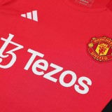 24/25  Man Utd Red Training Short Suit
