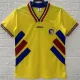 1994 Romania Yellow Retro Soccer Jersey
