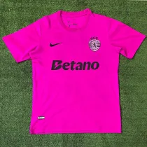 24/25 Sporting Lisbon Pink Special Edition Fans Soccer Jersey