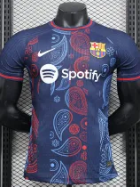24/25 BAR Blue Puzzle Special Edition  Player Version Soccer Jersey