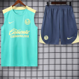 24/25 Club America Green Tank top and shorts suit