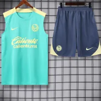 24/25 Club America Green Tank top and shorts suit