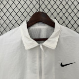 2024 New NK White Windbreaker（背后大黑字）