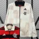 24/25 Flamengo Red & Grey  Double Sided Windbreaker (双面风衣)