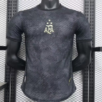 2024 Argentina Black  Special Edition Player Version Soccer Jersey