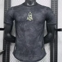 2024 Argentina Black  Special Edition Player Version Soccer Jersey