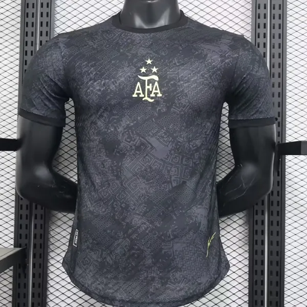 2024 Argentina Black  Special Edition Player Version Soccer Jersey