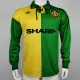 1992 Man Utd Away Long Sleeve Retro Soccer Jersey (长袖)