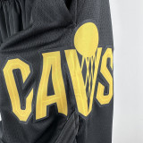 23/24 Cleveland Cavaliers Black Edition Top Quality NBA Pants (Trapeze Edition) 飞人版