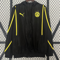 24/25 Dortmund Black Windbreaker