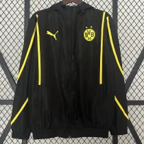 24/25 Dortmund Black Windbreaker