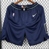 23/24 Clippers Royal Blue City Edition Top Quality NBA Pants