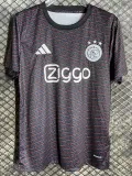 24/25 Ajax Black Striped Silk Training Shirts