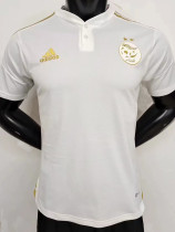 23/24 Algeria White Player Version Polo Short Sleeve