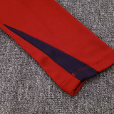 24/25 England bordeaux Half Pull Tracksuit  (半拉链)