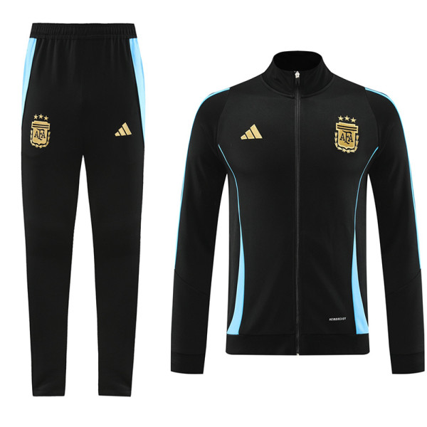 24/25 Argentina Black Jacket Tracksuit(05)