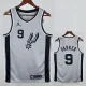 20/21 Sa Spurs PARKER # 9 Grey Flying Man Edition Top Quality Hot Pressing NBA Jersey(飞人）
