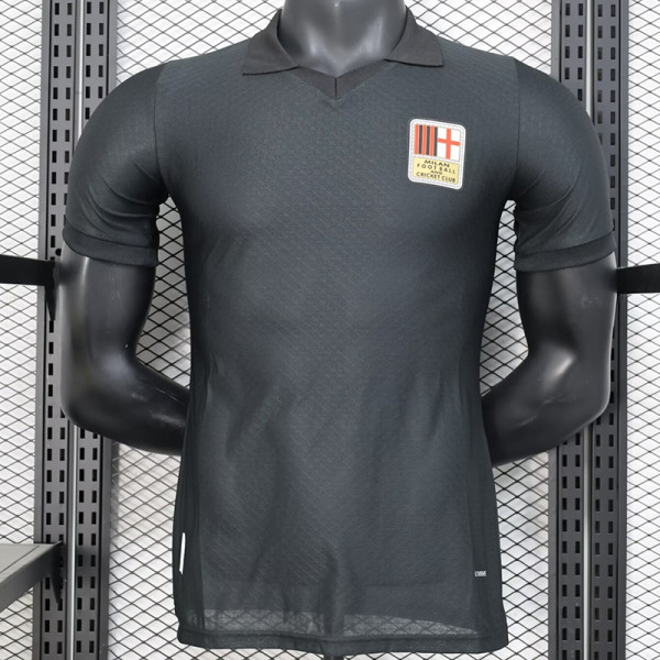 24/25 ACM 125th Anniversary Edition Black Goalkeeper Player Version  Soccer Jersey