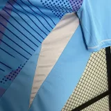 24/25 RMA  Blue Goalkeeper  Fans Soccer Jersey