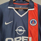 2001/2002 PSG Paris Home Retro Soccer Jersey
