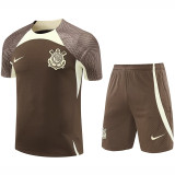 24/25  Corinthians Black Training Short Suit