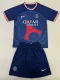 24/25 PSG Royal Blue  Concept Edition Kids Soccer Jersey